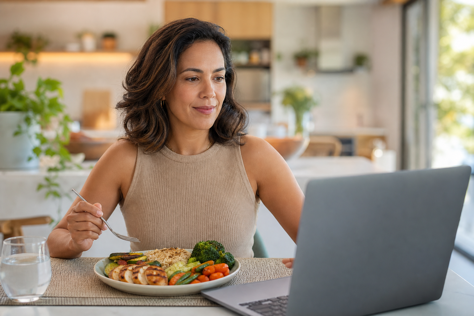 Emagrecer com saúde: por que comer trabalhando anula o efeito da tirzepatida