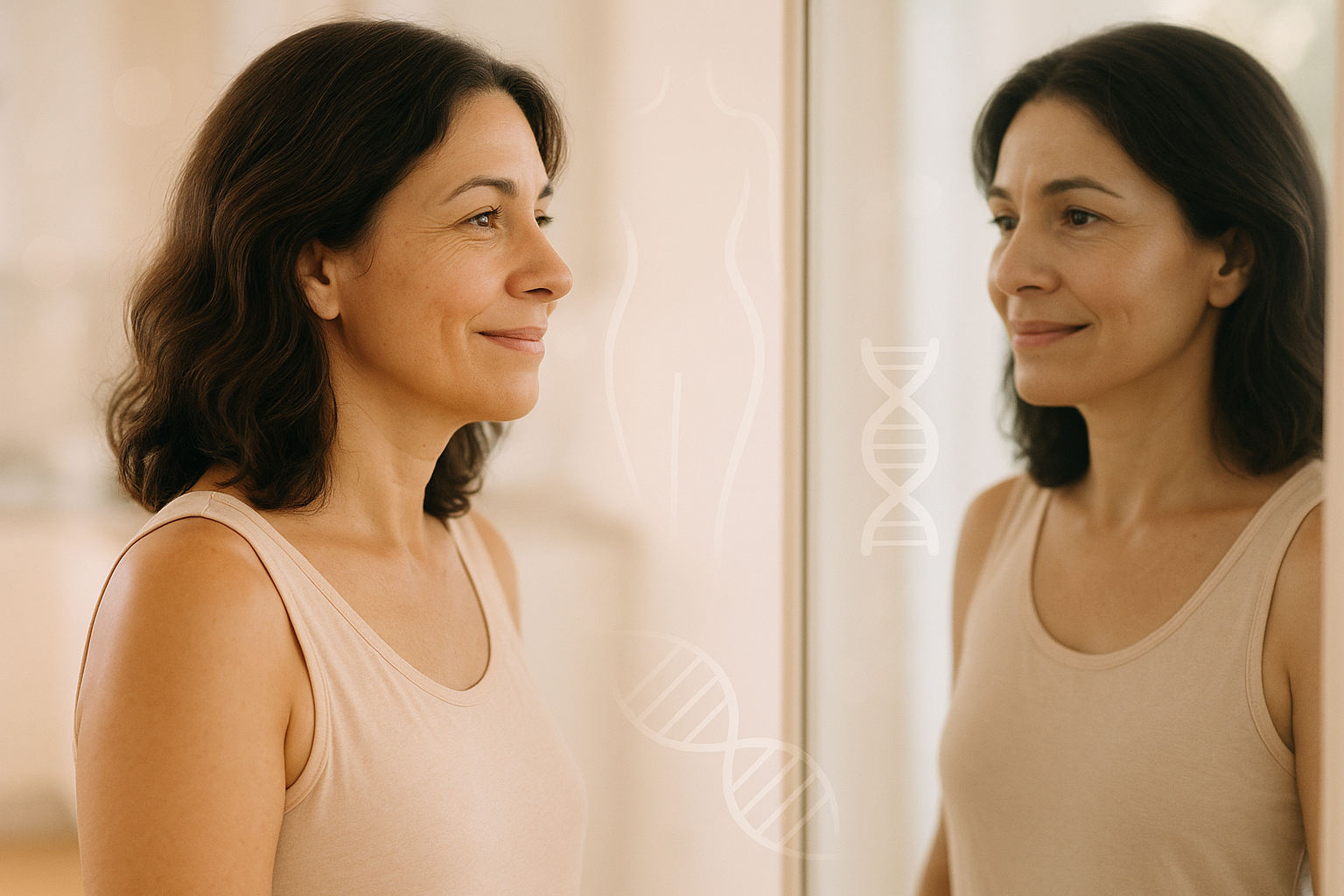 Como emagrecer após os 40: Epigenética, Tirzepatida e a virada na gordura abdominal